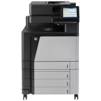 МФУ лазерное HP Color LaserJet Enterprise flow MFP M880z+, цветн., A3, черный/белый