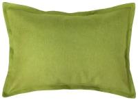 Подушка декоративная матех фьюжн, цвет фисташковый, наволочка на молнии, 54х39 см (для дачи, дома)