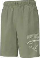 Шорты/Puma/58690573/Rebel Woven Shorts/зеленый/M