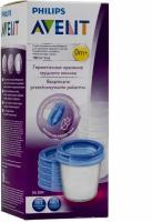 Philips AVENT Контейнеры для хранения грудного молока 180 мл SCF619/05 5 шт