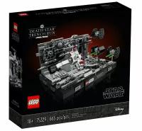 Lego Star Wars Конструктор Lego Star Wars Диорама Пролет над Звездой Смерти 665 деталей 75329