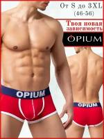 Трусы Opium, размер L, красный
