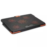 Подставка для ноутбука CROWN MICRO CMLS-133, черный/оранжевый
