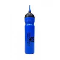 Спортивная бутылка для воды MAD GUY (хоккей) 1000 мл синяя