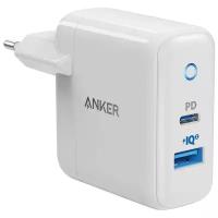 Anker Зарядное устройство сетевое Anker PowerPort PD TypeC/USB A 18W/15W A2626LD1