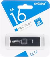 USB Flash Drive 16Gb - SmartBuy UFD 3.0 Fashion Black SB016GB3FSK