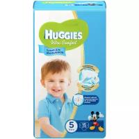 Huggies подгузники Ultra Comfort для мальчиков 5 (12-22 кг), 15 шт