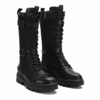 Женские полусапоги CARMELA LEATHER COMBINED LADIES BOOTS 160205 черный 37 EU