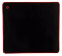 Коврик для мыши Black XXL, игровой, 400x355x3 мм, чёрно-красный
