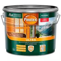 Водозащитная пропитка Pinotex Ultra, 10 кг, 9 л, палисандр