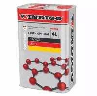 Синтетическое моторное масло WINDIGO SYNTH OPTIMAL 5W-30 LIGHT, 4 л