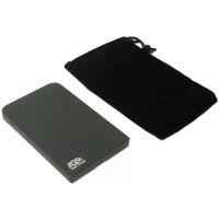 Корпус для HDD/SSD AGESTAR SUB201, черный