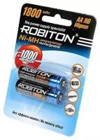 Аккумуляторы ROBITON 1800MHAA-2 BL2