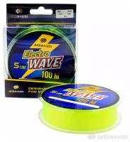 Леска Shii Saido Electro wave, 100 м, 0,165 мм, до 2,16 кг, желтая SSE100-0,165