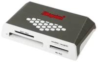 Kingston Картридер внешний Kingston FCR-HS4 USB3.0 бело-коричневый