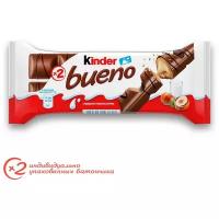 Хрустящие вафли Kinder Bueno в молочном шоколаде 43 г