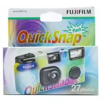 Одноразовый пленочный фотоаппарат Fujifilm Quick Snap 400/27, со вспышкой