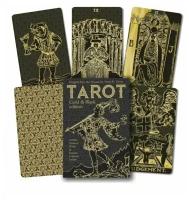 Карты Таро Подарочный набор. Таро Золото на Черном / Tarot Gold and Black Edition - Lo Scarabeo