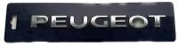 Шильдик надпись Peugeot / Пежо 18.3x1.2 см