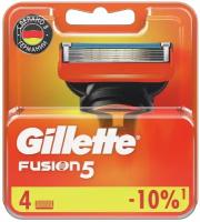 Сменные кассеты Gillette Fusion5, 4 шт