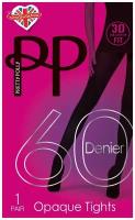 Колготки Pretty Polly Premium Opaques, 60 den, размер XL, синий