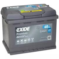 Аккумулятор Exide Premium EA601 60 Ач 600А