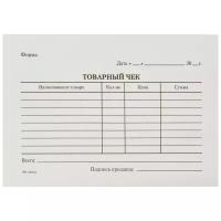 Бланк Товарный чек (5кн. х100л.) офсет