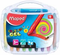 Мелки цветные гелевые Maped Color'Peps Gel 10 цветов