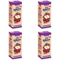 Djazzy», сок фруктово-ягодный 4 пачки по 0,2 л
