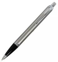 Ручка шариковая Parker IM Essential K319 Brushed Metal CT М, 1.0 мм, корпус из латуни, синие чернила