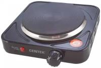 Плитка электрическая Centek CT-1506 Black 1конф чугун 155мм, 1000Вт, индикатор работы