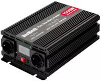 Power Inverter 2000 EcoHitek Автомобильный инвертор напряжения 12 - 220В (пост нагрузка до 1000 Вт). Подключение приборов, эл. инструмента