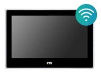 Монитор видеодомофона с WIFI (Переговорное устройство) CCTV CTV-M5702(Черный)