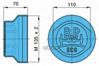 03.212.25.08.0_крышка Ступицы! (М) M135x2 Sw110 Внутрbpw Eco (10-12т) BPW арт. 0321225080