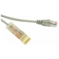 Кабель витая пара патч-корд Hyperline PC-110-RJ45-2P-CX-2M-LSZH-GY 2.0m