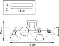 Люстра Lightstar Acrobata 761137, E27