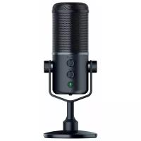 Микрофон проводной Razer Seiren Elite, разъем: mini jack 3.5 mm, черный, 1 шт