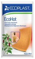 Пластырь перцовый EcoHot 10 см x 18 см №1