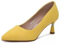 Туфли T. TACCARDI женские JX22S-48-1C размер 35, цвет: желтый