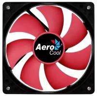 Вентилятор для корпуса AeroCool Force 12 PWM / 120mm/ 4pin/ Red blade, шт