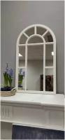 Зеркало арочное декоративное (фальш окно) настенный декор 70х100 см