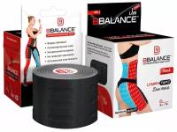 Перфорированный тейп для тела BB LYMPH TAPE™ 5 см × 5 м шелк черный (BBALANCE- Южная Корея)