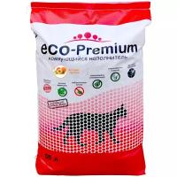 Комкующийся наполнитель ECO-Premium Персик 20 л