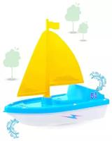 Яхта, Игрушка для Ванной, Кораблик для Купания Детей, Игровой Набор Развивающий, Развлекательный, Веселое Купание