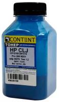 Тонер Content для HP CLJ CP1215/CM1312/Pro 200 M251/mfp M276, Тип 1.2, C, 45 г, банка