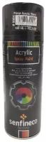 Акриловый аэрозольный грунт черный Senfineco Primer Acrylic Black 400 мл