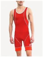 Трико ASICS Wrestling Suit, размер 2XL, красный