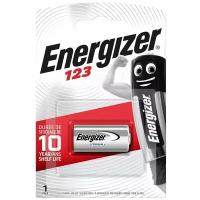 Батарейка Energizer CR123, в упаковке: 2 шт