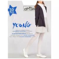 OMSA kids Collant YOUNG 50 (Bianco / 6-8)