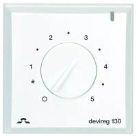 Терморегулятор электронный reg 130 для теплого пола 16А | код 140F1010 | DEVI ( 1шт. )